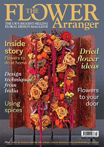 插花手工杂志订阅电子版PDF 英国《The Flower Arranger》【2020年汇总4期】