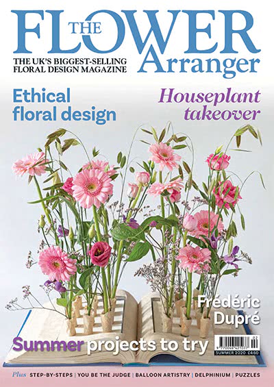 插花手工杂志订阅电子版PDF 英国《The Flower Arranger》【2020年汇总4期】