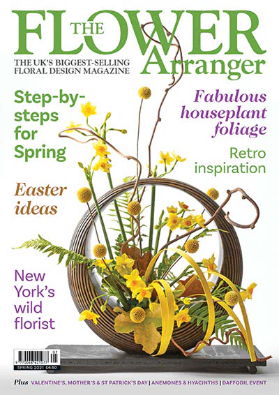 插花手工杂志订阅电子版PDF 英国《The Flower Arranger》【2021年汇总4期】