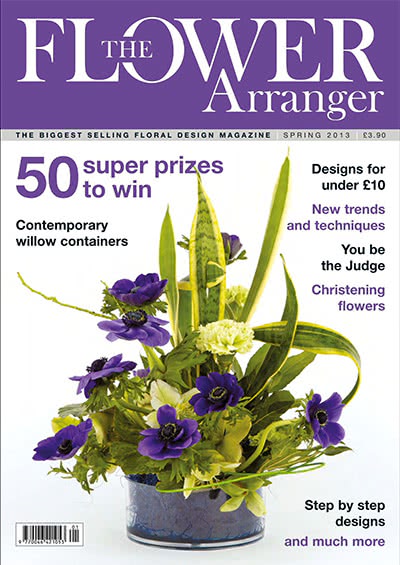 插花手工杂志订阅电子版PDF 英国《The Flower Arranger》【2011-2014年汇总14期】