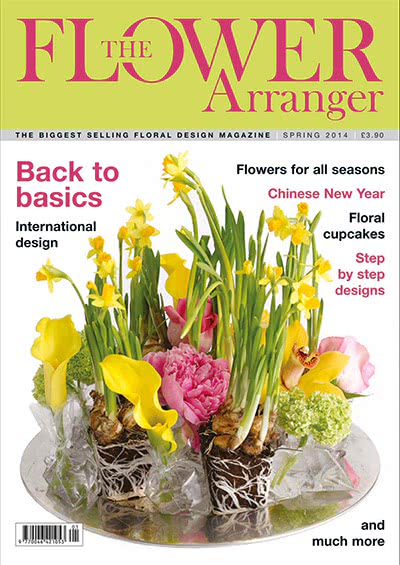 插花手工杂志订阅电子版PDF 英国《The Flower Arranger》【2011-2014年汇总14期】