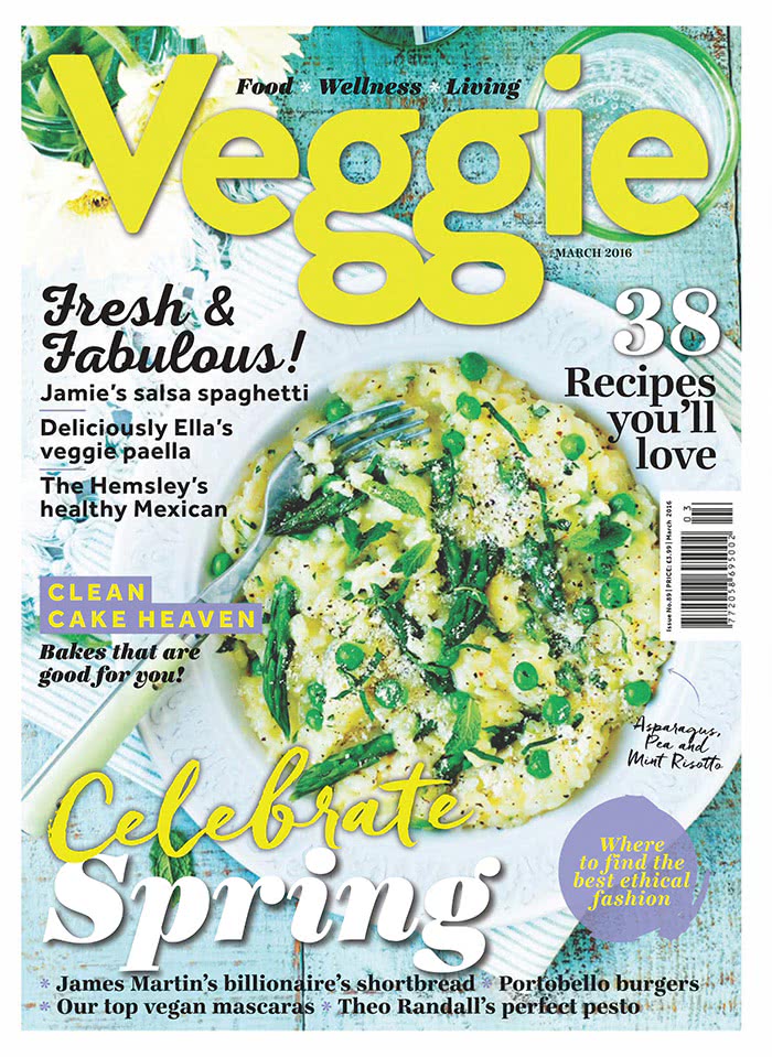 素食者美食杂志订阅电子版PDF 英国《Veggie》【2016年3月刊免费下载】