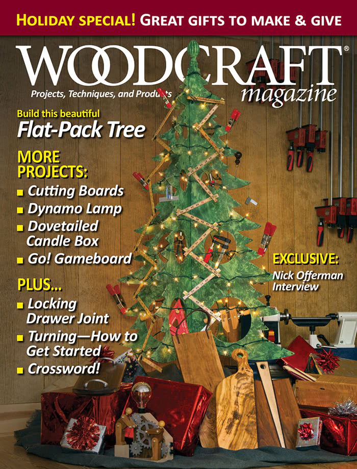 权威木工工艺杂志订阅电子版PDF 美国《Woodcraft Magazine》【2019年6月刊杂志免费下载】