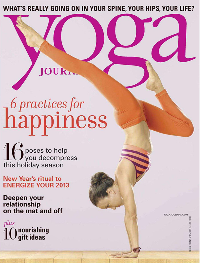 瑜伽专业杂志订阅电子版PDF 美国《Yoga Journal》【2012年12月刊杂志免费下载】