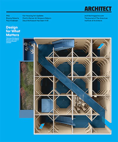 专业建筑设计杂志订阅电子版PDF 美国《Architect》【2021年汇总8期】