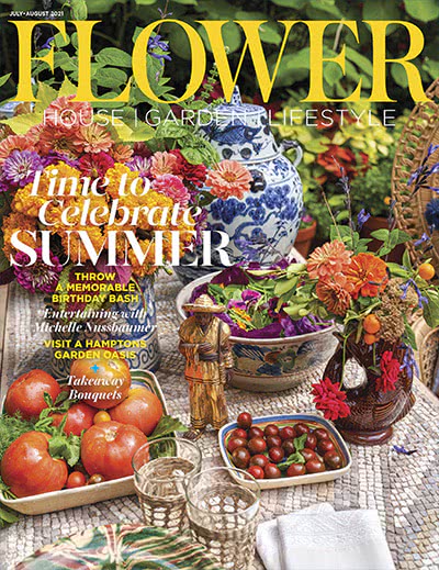 家庭花卉杂志订阅电子版PDF 美国《Flower》【2021年汇总6期】