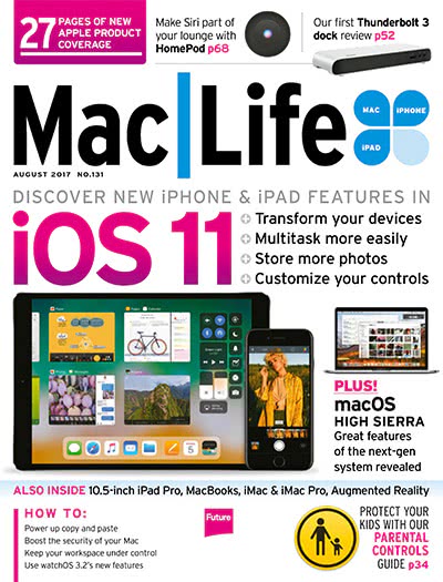 苹果产品杂志订阅电子版PDF 美国《MacLife》【2017年汇总13期】