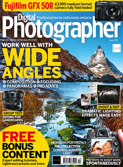 数码摄影杂志订阅电子版PDF 英国《Digital Photographer》【2019年汇总13期】