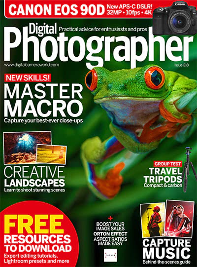 数码摄影杂志订阅电子版PDF 英国《Digital Photographer》【2019年汇总13期】