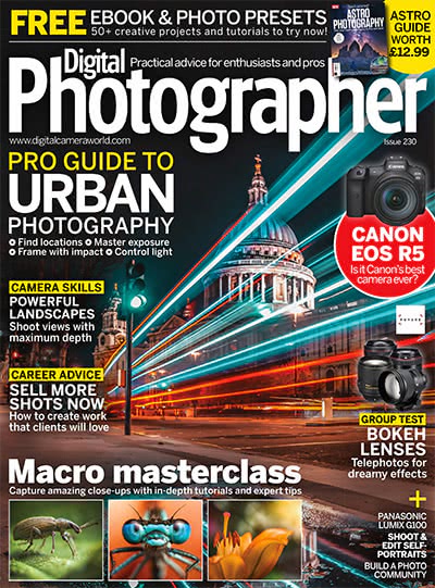 数码摄影杂志订阅电子版PDF 英国《Digital Photographer》【2020年汇总13期】