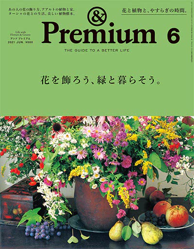 优质生活指南杂志订阅电子版PDF 日本《&premium アンド プレミアム》【2021年汇总12期】