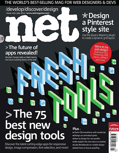 UI网页设计开发IT杂志订阅电子版PDF 英国《NET》【2010-2012年汇总9期】