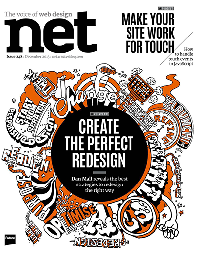 UI网页设计开发IT杂志订阅电子版PDF 英国《NET》【2013年汇总13期】