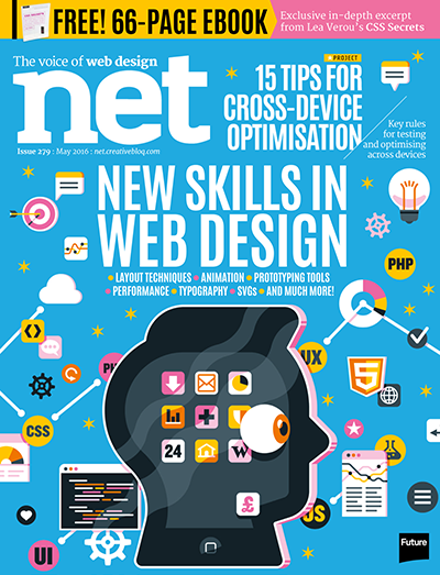 UI网页设计开发IT杂志订阅电子版PDF 英国《NET》【2016年汇总10期】