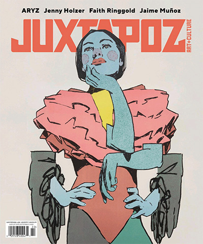 艺术展览杂志订阅电子版PDF 美国《Juxtapoz Art & Culture》【2022年全年4期】