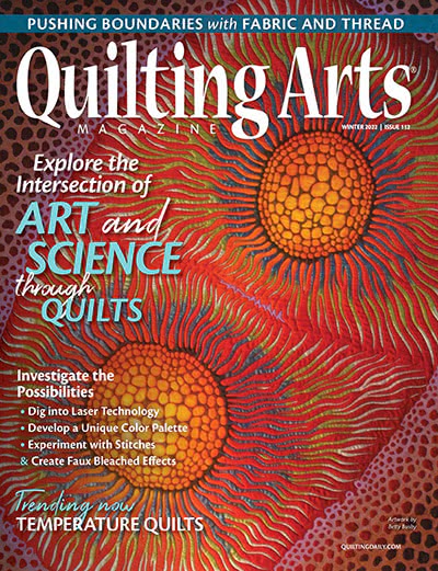 绗缝艺术手工艺杂志订阅电子版PDF 美国《Quilting Arts》【2022年全年汇总4期】