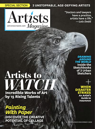 绘画艺术杂志订阅电子版PDF 美国《The Artists Magazine》【2022年汇总6期】