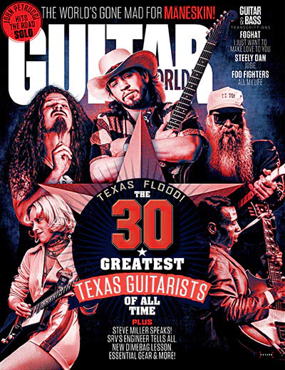 吉他音乐杂志订阅电子版PDF 美国《Guitar World》【2022年全年汇总13期】