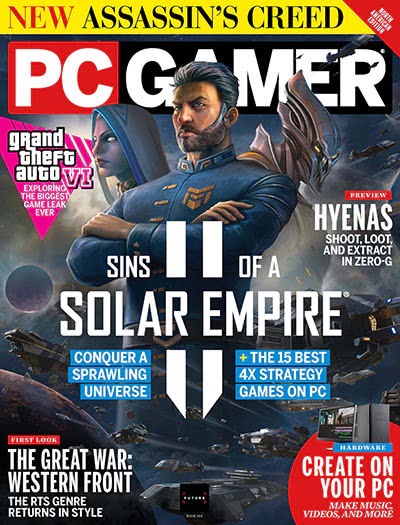 电脑游戏杂志订阅电子版PDF 美国《PC Gamer》【2022年汇总12期】